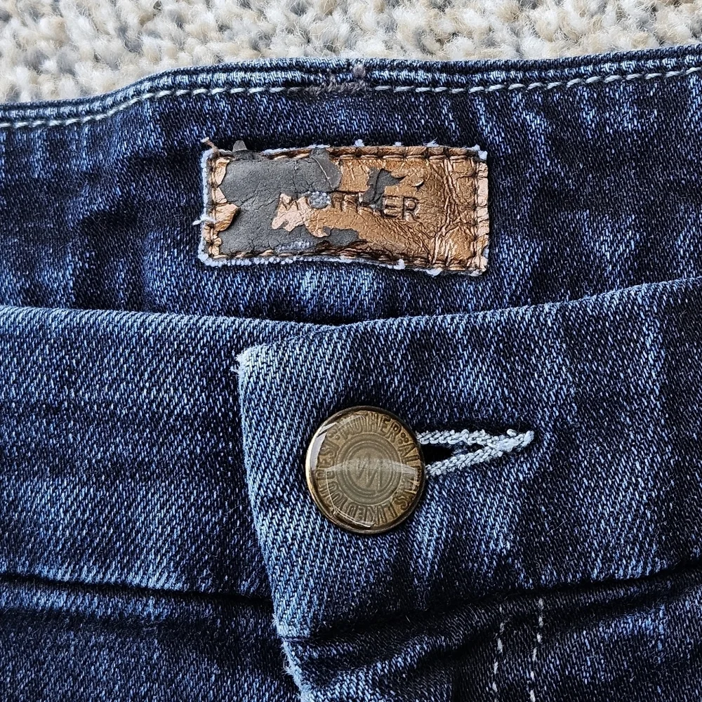 Mother High Waisted Looker Dark Wash Skinny Jeans Stretch Denim Womens Size 31
